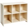 Meuble bas grandes cases bouleau
