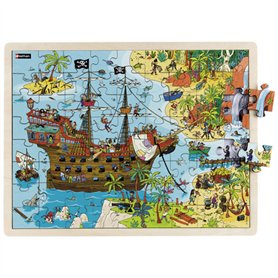 Maxipuzzle bois - Les pirates