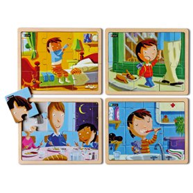Puzzles bois Ma Journée