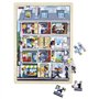 Puzzle juxtaposable - Immeuble