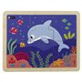 Puzzle bois - Le dauphin - 6p