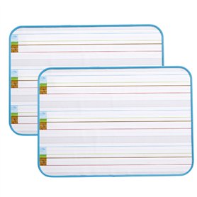 Ardoises lignées magn R°/V° x2
