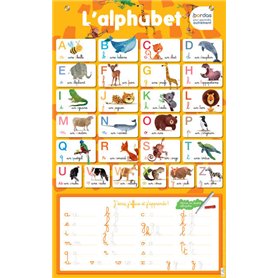 Les posters effaçables - L'alphabet