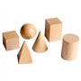 Les solides bois - Lot de 12