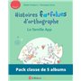Pack de 5 ex Histoires farfelues d'orthographe - La famille APP