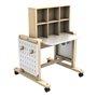 Coin scénar. -Bureau modulable