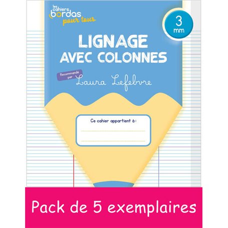 5EX Cahiers Bordas pour tous - lignage avec colonnes 3