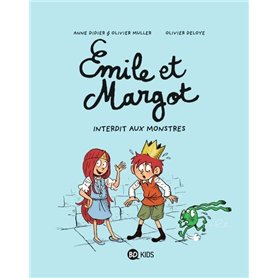 MHF - Lecture compréhension CE1 - Emile et Margot Tome 1 : Interdit aux monstres x5 - PCF