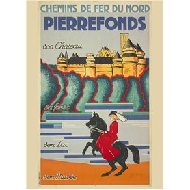 Affiche du Château de Pierrefonds
