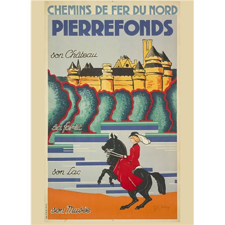 Affiche du Château de Pierrefonds