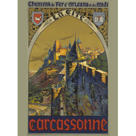 Affiche de la Cité de Carcassonne
