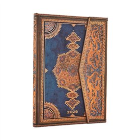 12 Mois 2026 Safavide Indigo Midi Horizontal