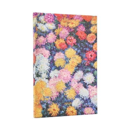 12 Mois 2026 Les Chrysanthèmes de Monet Maxi Horizontal