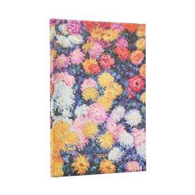 12 Mois 2026 Les Chrysanthèmes de Monet Maxi Vertical