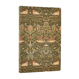 12 Mois Flexi 2026 Morris Oiseaux Mini Vertical