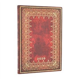 12 Mois Flexi 2026 Feuille d'Or Midi Vertical