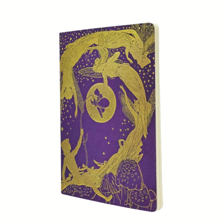 Cahiers Lang's Fairy Books Fee Violette A4 Pointille 80pg.