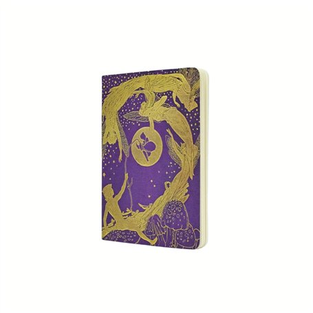 Cahiers Lang's Fairy Books Fee Violette A5 Pointille 80pg.