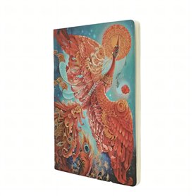 Cahiers Les Oiseaux du Bonheur Oiseau de Feu A4 LIG. 80pg.