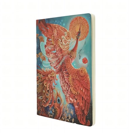 Cahiers Les Oiseaux du Bonheur Oiseau de Feu A4 LIG. 80pg.