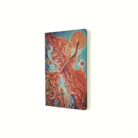 Cahiers Les Oiseaux du Bonheur Oiseau de Feu A5 Pointille 80pg.