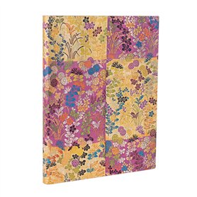 Carnet Flexis Kara-ori Rose Kimono Japonais Ultra LIG. 176PG