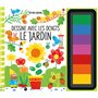 Dessine avec les doigts - Le jardin