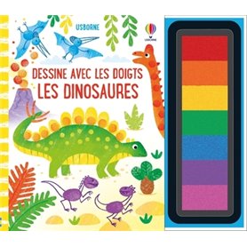 Les dinosaures - Dessine avec les doigts - Dès 4 ans