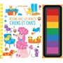 Chiens et chats - Dessine avec les doigts - Dès 4 ans