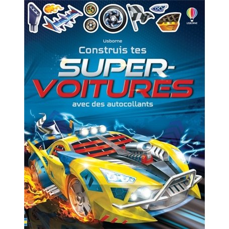 Construis tes super-voitures avec des autocollants
