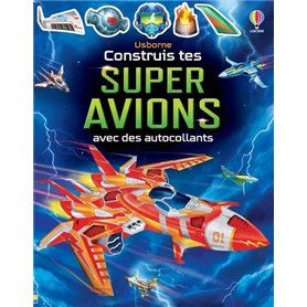 Construis tes super avions avec des autocollants - dès 5 ans