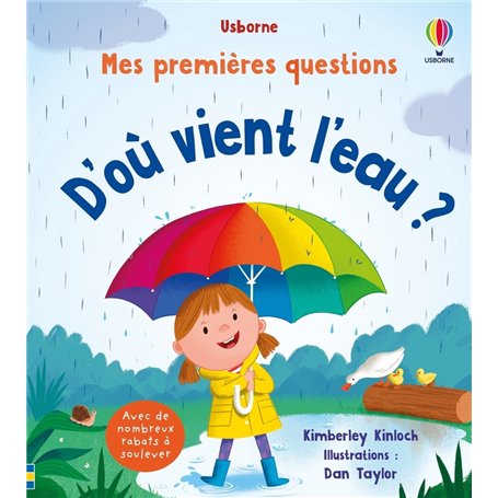 D'où vient l'eau ? - Mes premières questions - Dès 4 ans