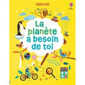 La planète a besoin de toi - Activités Usborne - Dès 6 ans