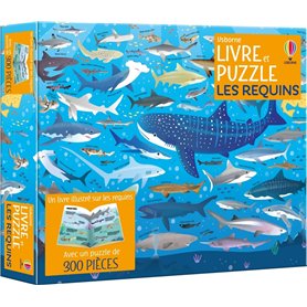 Les requins - Coffrets livre et puzzle - Dès 7 ans