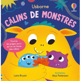 Câlins de monstres - Mon livre des câlins - Dès 1 an