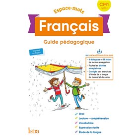 Espace-Mots Français CM1 - Guide pédagogique - Ed. 2020