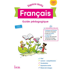 Espace-Mots Français CE1 - Guide pédagogique - Ed. 2020