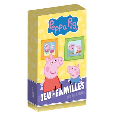 Peppa Pig - Boîte de cartes 7 familles