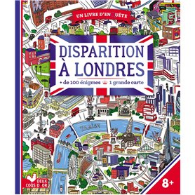Disparition à Londres - livre avec carte Disparition à Londres - livre avec carte