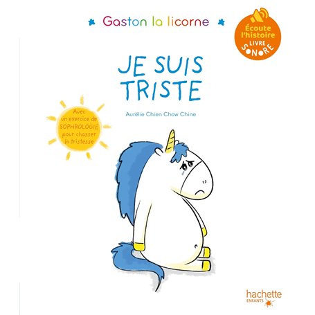 Livre son - Les émotions de Gaston - Je suis triste