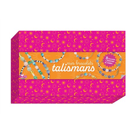 Mes bracelets talismans - coffret avec accessoires