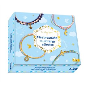 Mes bracelets multirangs célestes - coffret avec accessoires