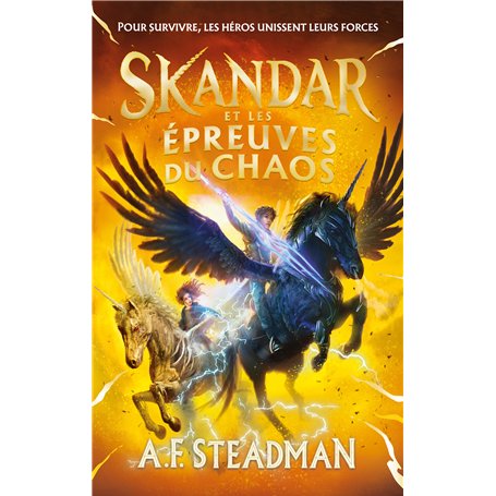 Skandar - tome 3 - et les épreuves du Chaos