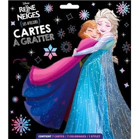LA REINE DES NEIGES - Pochette Cartes à gratter - Disney
