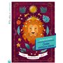 Les ateliers de Marion Blanc - Stickers brillants - Cartes animaux totem - pochette avec accessoires