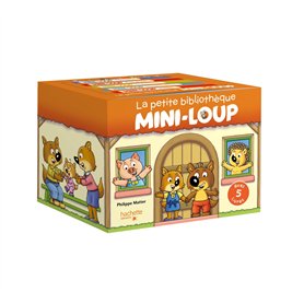 La petite bibliothèque Mini-Loup 2 avec 5 livres