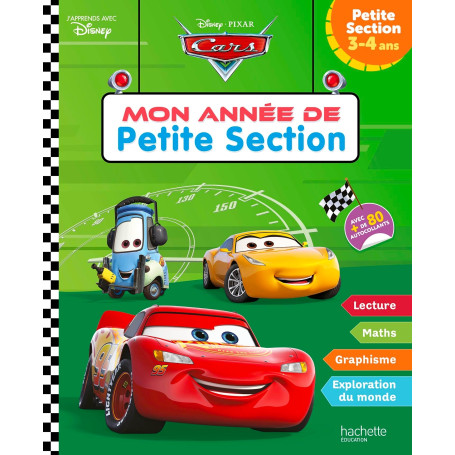 Disney - Cars - Mon année de Petite Section (3-4 ans)