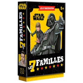 STAR WARS - Jeu de cartes - 7 familles