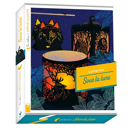 Les ateliers d'Antoine Guilloppé - Lanternes Sous la lune - coffret avec accessoires