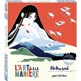 L'art à la manière d'Hokusai - Peinture aquarelle - boîte avec accessoires